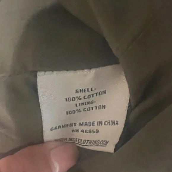 NSF Women's Army Green Utility Jacket - Picture 7 of 14